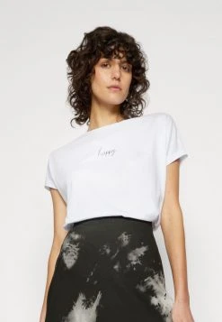 Anna Field Camiseta Básica - White, Mujer -Anna Field Moda 1df6dd0f36774da181cd708100df3950