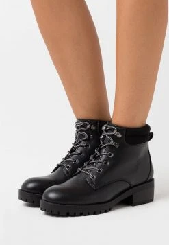 Anna Field WINTER BOOT - Botines Bajos - Black, Mujer