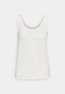 Anna Field TOP-LINEN BLEND - Top - Off-white, Mujer -Anna Field Moda 1edf61682c1b4e5b8bb0cba752be3457