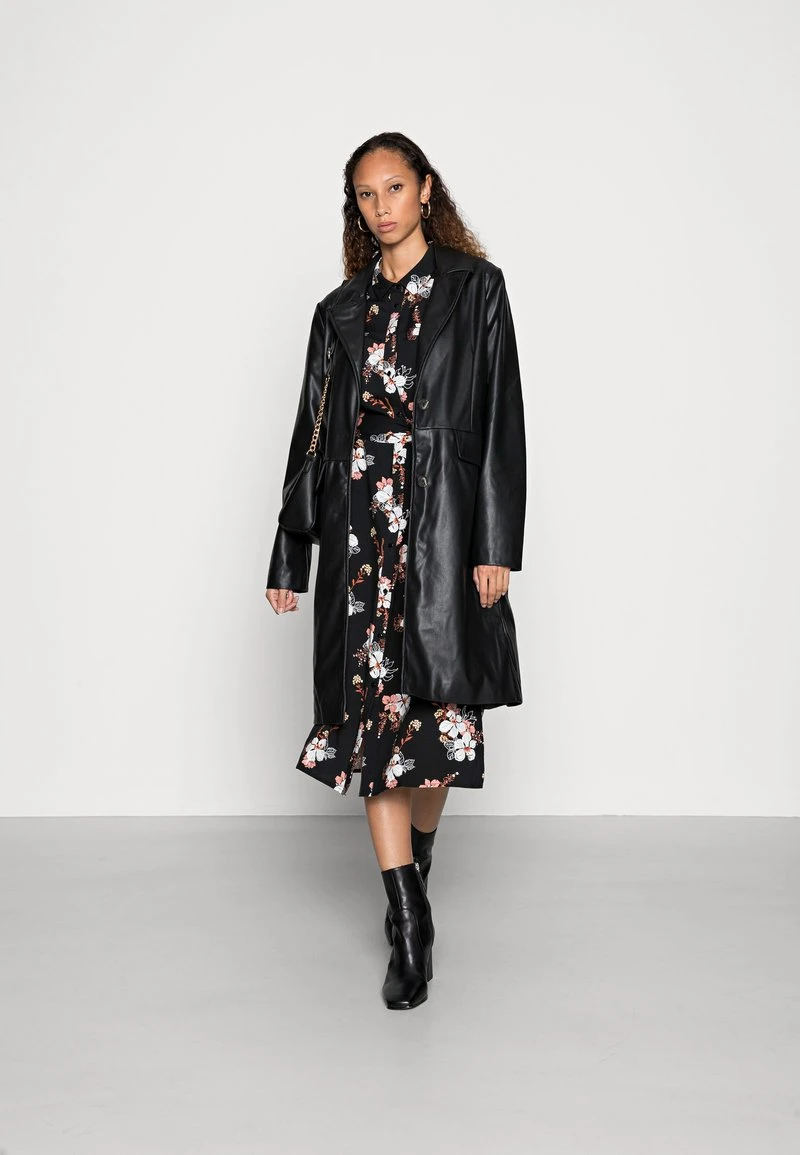 Anna Field Vestido Camisero - Black/white, Mujer 4 Anna Field Vestido Camisero - Black/white, Mujer - Imagen 2