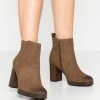 Anna Field Botines Bajos - Cognac, Mujer