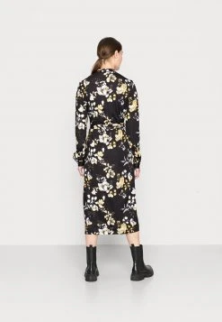 Anna Field SHIRT COLLAR MIDI BELTED DRESS - Vestido Camisero - Black/yellow/white, Mujer 9 Anna Field SHIRT COLLAR MIDI BELTED DRESS - Vestido Camisero - Black/yellow/white, Mujer -Anna Field Moda 20e1948ff8eb4707a0d78974b7e620a8