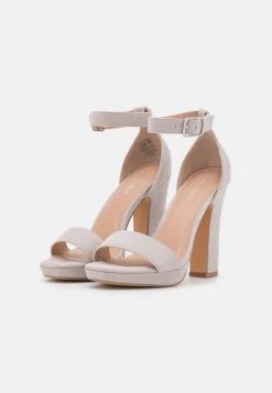Anna Field Sandalias De Tacón - Light Grey, Mujer -Anna Field Moda 217beb50ed254523b1970e7edddd5f9a