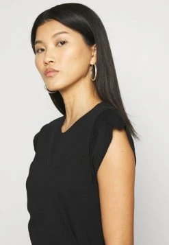 Anna Field Camiseta Básica - Black, Mujer -Anna Field Moda 21b27c25e7554c4cb4906c566409208c