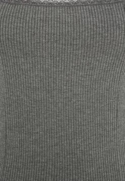 Anna Field Top - Mottled Dark Grey, Mujer -Anna Field Moda 21c86beb534d451f9119effc23315457