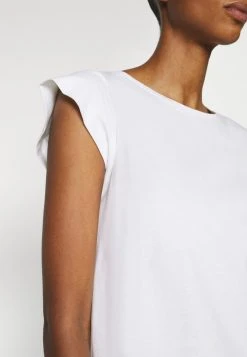 Anna Field Camiseta Básica - White, Mujer -Anna Field Moda 23052fe028044680ad19610570489455