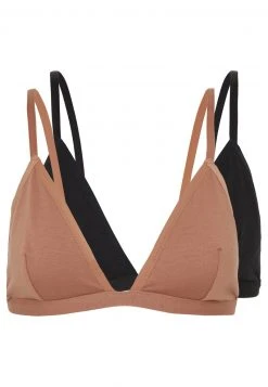 Anna Field Odessa 2 Pack Triangle Bra - Sujetador Sin Aros - Tan/black, Mujer -Anna Field Moda 231b8f623d9e442b99a5a608fc4328a3