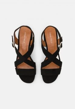 Anna Field LEATHER - Sandalias - Black, Mujer -Anna Field Moda 237ce3f1f75249bd99488d75e9c9f3d5