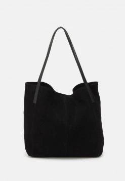 Anna Field LEATHER - Bolso De Mano - Black, Mujer