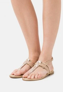 Anna Field Sandalias De Dedo - Gold, Mujer