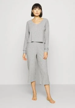 Anna Field Pijama - Mottled Light Grey, Mujer