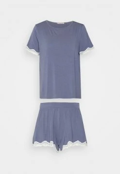 Anna Field LACE TRIM SHORT SET - Pijama - Blue, Mujer 14 Anna Field LACE TRIM SHORT SET - Pijama - Blue, Mujer -Anna Field Moda 252cd1b9ebe34dc6bd6a227da933b0c2