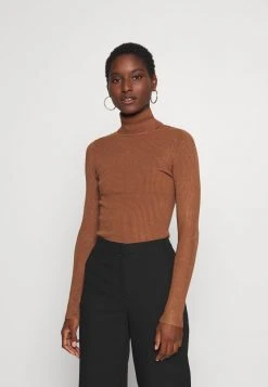 Anna Field TURTLE NECK - Jersey De Punto - Brown, Mujer