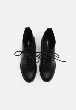 Anna Field COMFORT - Botines Con Cordones - Black, Mujer -Anna Field Moda 25984e7f111048b3b7671221746f7783