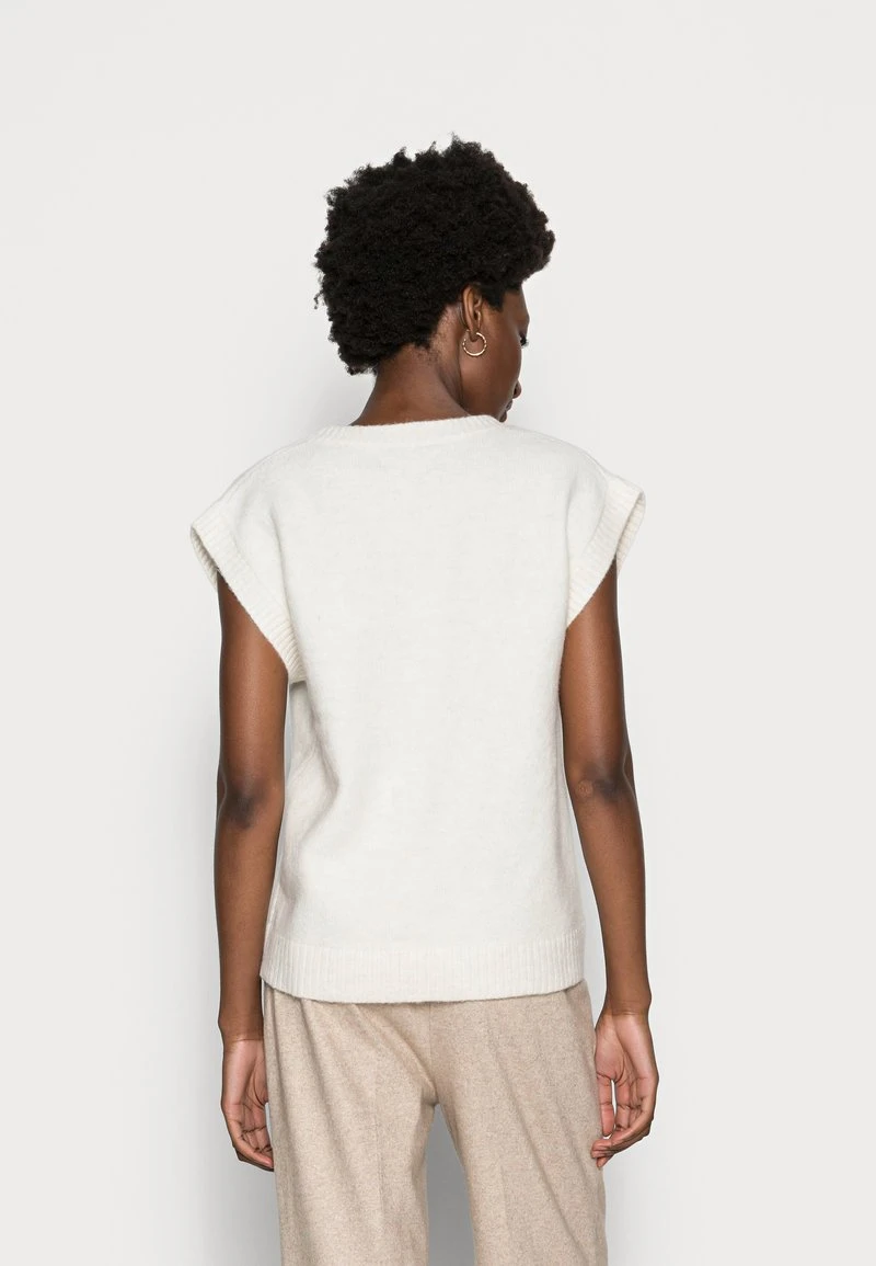 Anna Field V NECK VEST - Jersey De Punto - Beige, Mujer 5 Anna Field V NECK VEST - Jersey De Punto - Beige, Mujer - Imagen 3