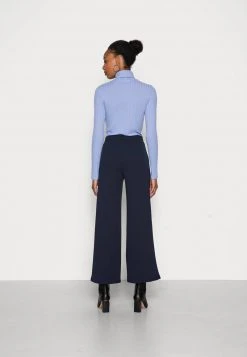 Anna Field Flared Leg Business Trousers - Pantalones - Dark Blue, Mujer -Anna Field Moda 263feec9861d46b08726209d4fbce640