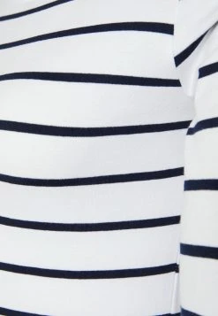 Anna Field 2 PACK - Camiseta De Manga Larga - White/navy, Mujer -Anna Field Moda 28ddab1d042145d4b03fa63953a58254