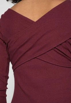 Anna Field Vestido De Punto - Bordeaux, Mujer -Anna Field Moda 28e4a9faf0224029b1e382bbae0dc0ce