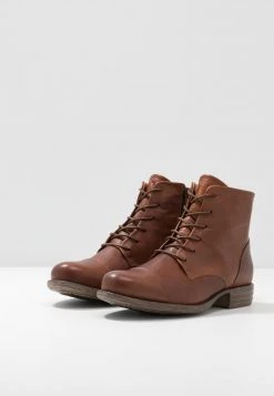 Anna Field LEATHER BOOTIES - Botines Bajos - Cognac, Mujer -Anna Field Moda 2b1a09f0897343b291729d75639030b6