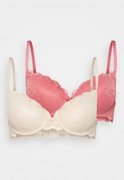 Anna Field 2 PACK LACE T SHIRT BRA - Sujetador Con Aros - Pink, Mujer -Anna Field Moda 2c71be9663784635a9343fbc5f2aa140