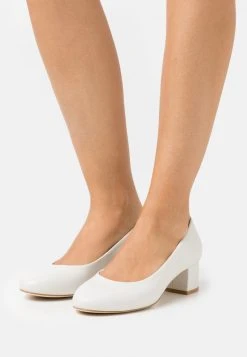 Anna Field LEATHER COMFORT - Tacones - White, Mujer