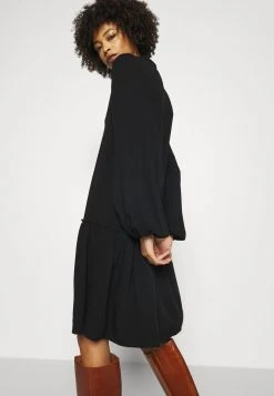 Anna Field Oversized - Vestido Camisero - Black, Mujer -Anna Field Moda 2e034ecc129a470aa6f411635d38033b