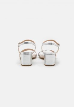 Anna Field LEATHER - Sandalias - Silver, Mujer -Anna Field Moda 2e2c52a9948142dfbdb92bcec32fd809