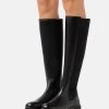Anna Field LEATHER - Botas Con Plataforma - Black, Mujer -Anna Field Moda 2eea95c0a0e04cccbd8db47e89448825