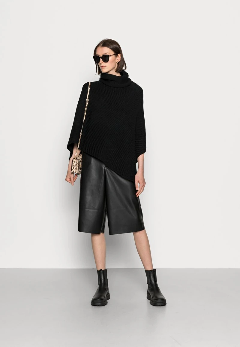 Anna Field Poncho - Black, Mujer 4 Anna Field Poncho - Black, Mujer - Imagen 2