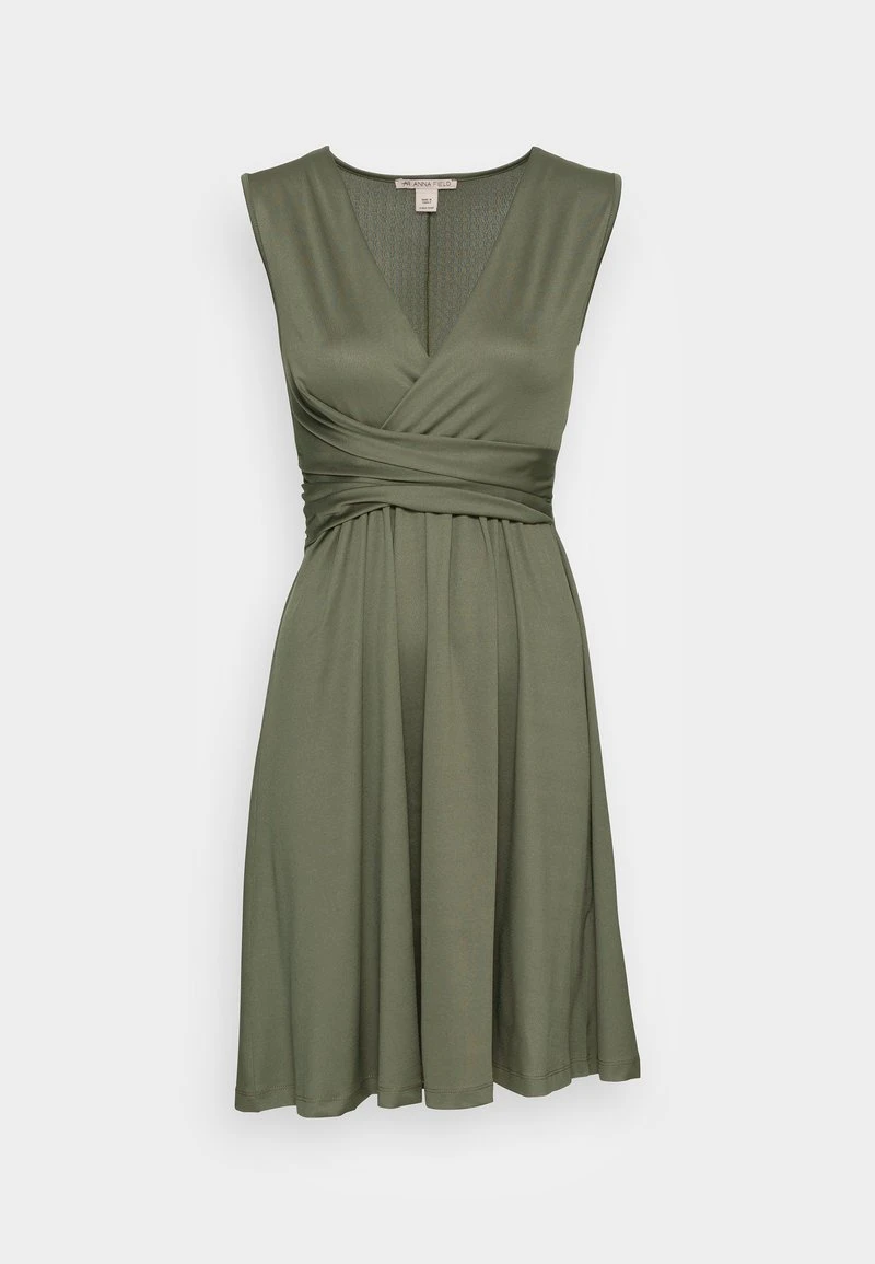 Anna Field Vestido Ligero - Dark Green, Mujer 6 Anna Field Vestido Ligero - Dark Green, Mujer - Imagen 4
