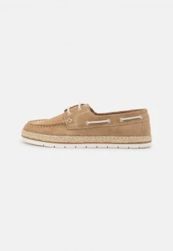 Anna Field LEATHER - Zapatos Con Cordones - Beige, Mujer -Anna Field Moda 3003c74e04cb4645a7c37b52be78370b