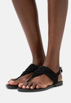 Anna Field Sandalias De Dedo - Black, Mujer