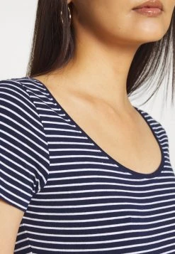 Anna Field 2 PACK - Camiseta Estampada - Navy/white, Mujer -Anna Field Moda 30938b3234ee46f98bf454f699cacbe4