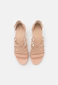 Anna Field LEATHER - Sandalias De Tacón - Beige, Mujer -Anna Field Moda 33554b5716304db8b1414eda8e63ab9e