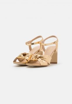 Anna Field LEATHER - Sandalias - Gold, Mujer -Anna Field Moda 33929bc1e9654b2f8e6890d4cc6aee23