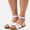 Anna Field LEATHER - Sandalias - White, Mujer -Anna Field Moda 34e1959e2377415991265995e96d7666