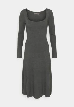Anna Field Vestido De Punto - Mottled Dark Grey, Mujer -Anna Field Moda 35c023e077f448dc808976fec5ac4b4e