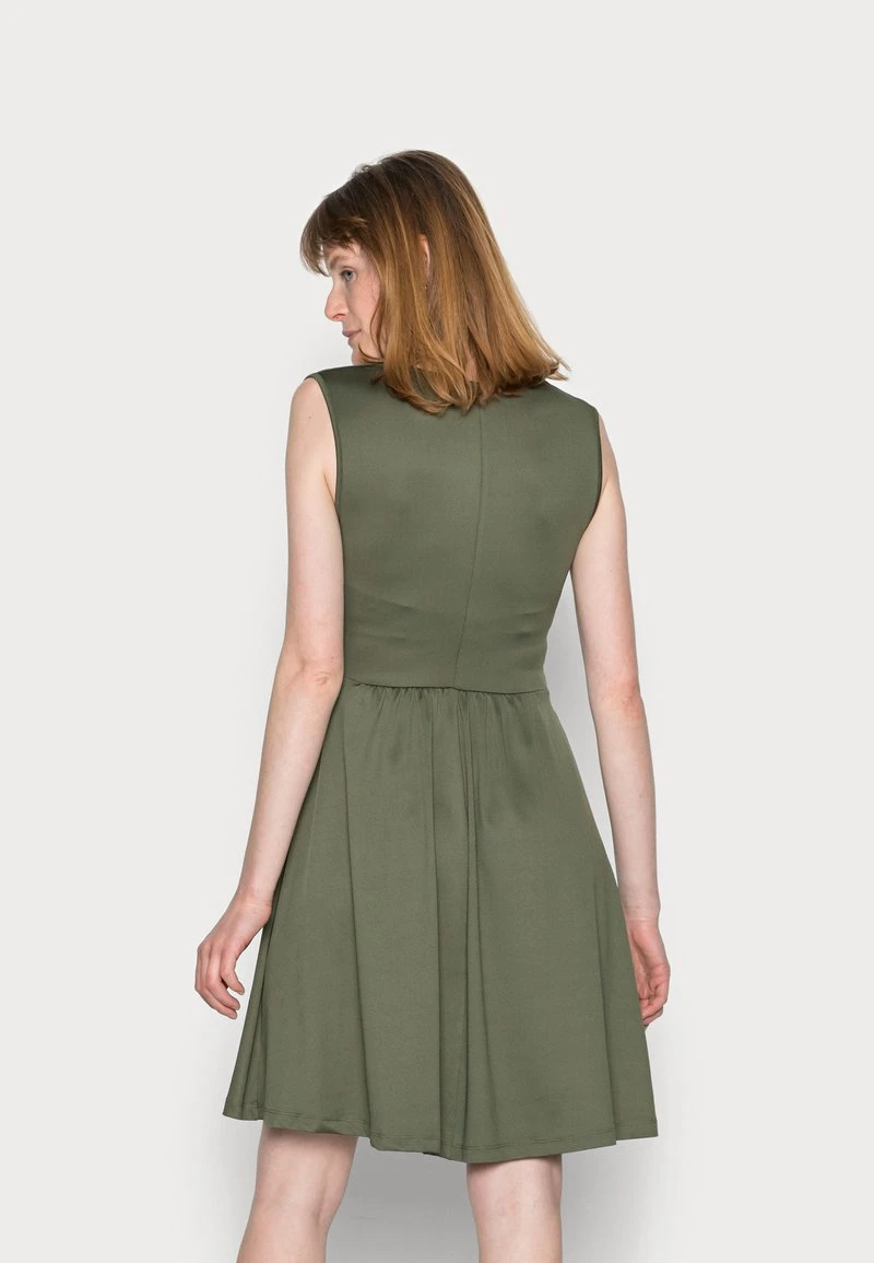 Anna Field Vestido Ligero - Dark Green, Mujer 5 Anna Field Vestido Ligero - Dark Green, Mujer - Imagen 3