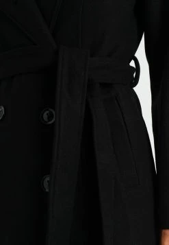 Anna Field DOUBLE BREASTED COAT WITH HOOD - Abrigo Clásico - Black, Mujer 15 Anna Field DOUBLE BREASTED COAT WITH HOOD - Abrigo Clásico - Black, Mujer -Anna Field Moda 38871753d0f44b06841c44873af03c58