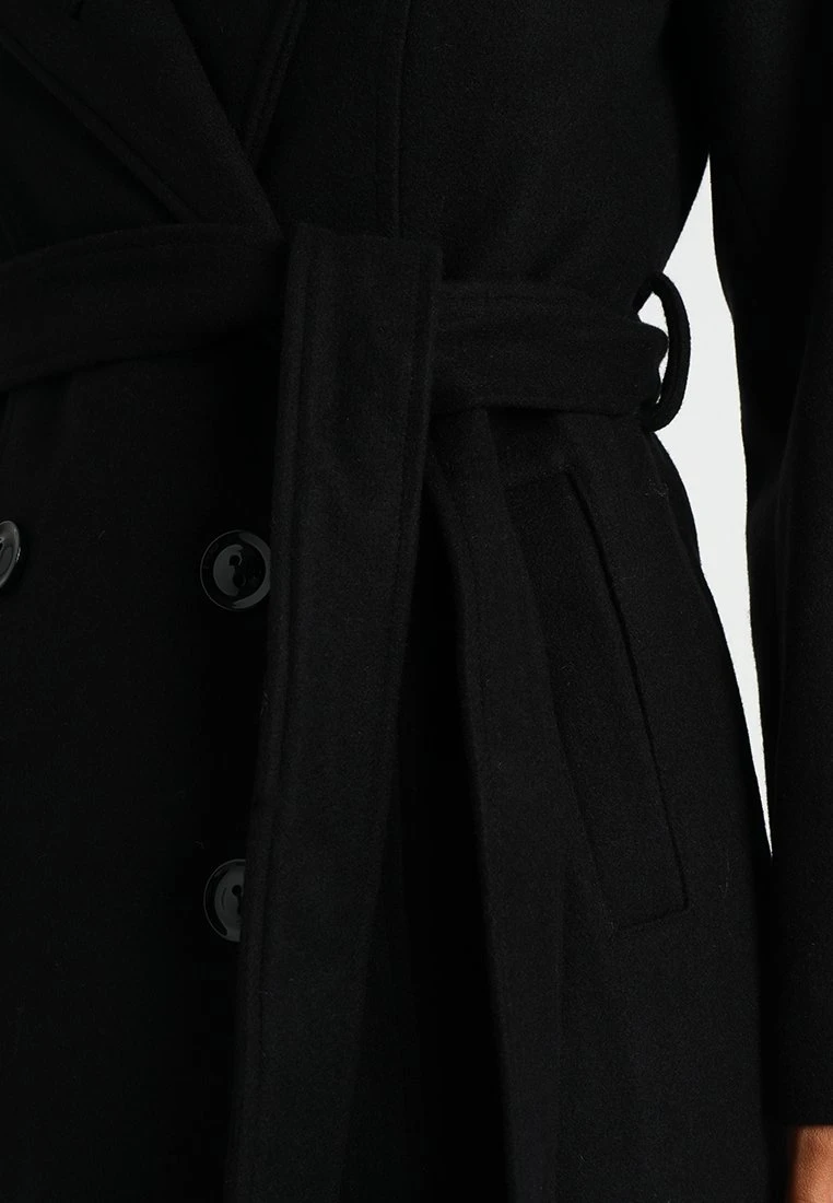 Anna Field DOUBLE BREASTED COAT WITH HOOD - Abrigo Clásico - Black, Mujer 9 Anna Field DOUBLE BREASTED COAT WITH HOOD - Abrigo Clásico - Black, Mujer - Imagen 7