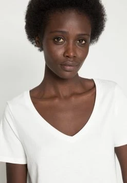 Anna Field Camiseta Básica - White, Mujer -Anna Field Moda 391a350ce6ca453991a71e71d7677084