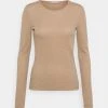 Anna Field Camiseta De Manga Larga - Mottled Beige, Mujer -Anna Field Moda 3948e1062bcc46f4a884e4b50a40d5d3