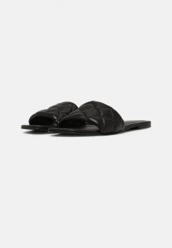 Anna Field LEATHER - Sandalias Planas - Black, Mujer -Anna Field Moda 39d1b80509574d4dbe1a9f3f6d24410d