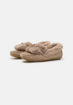 Anna Field COMFORT LEATHER - Pantuflas - Beige, Mujer -Anna Field Moda 3a212f04dd63419d994b89e2e7439792