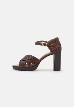 Anna Field LEATHER - Sandalias De Tacón - Brown, Mujer -Anna Field Moda 3a843c10b3234e40aeadcd2017350d7e