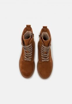 Anna Field LEATHER - Botines Con Cordones - Brown, Mujer -Anna Field Moda 3c0b589911dc4f79922328bc265b490f