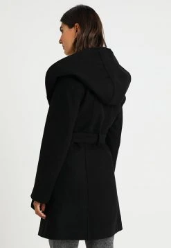Anna Field DOUBLE BREASTED COAT WITH HOOD - Abrigo Clásico - Black, Mujer 11 Anna Field DOUBLE BREASTED COAT WITH HOOD - Abrigo Clásico - Black, Mujer -Anna Field Moda 3e2a28c5a5384a298f31793ec0d334a0