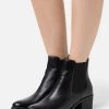 Anna Field LEATHER - Botines Bajos - Black, Mujer