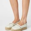 Anna Field LEATHER - Alpargatas - White, Mujer