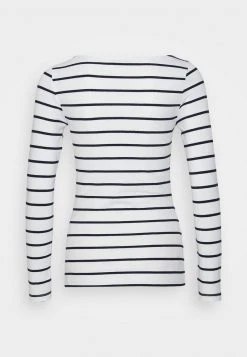 Anna Field 2 PACK - Camiseta De Manga Larga - White/navy, Mujer -Anna Field Moda 3fd466ff52e5488bb9944f6568849f3b